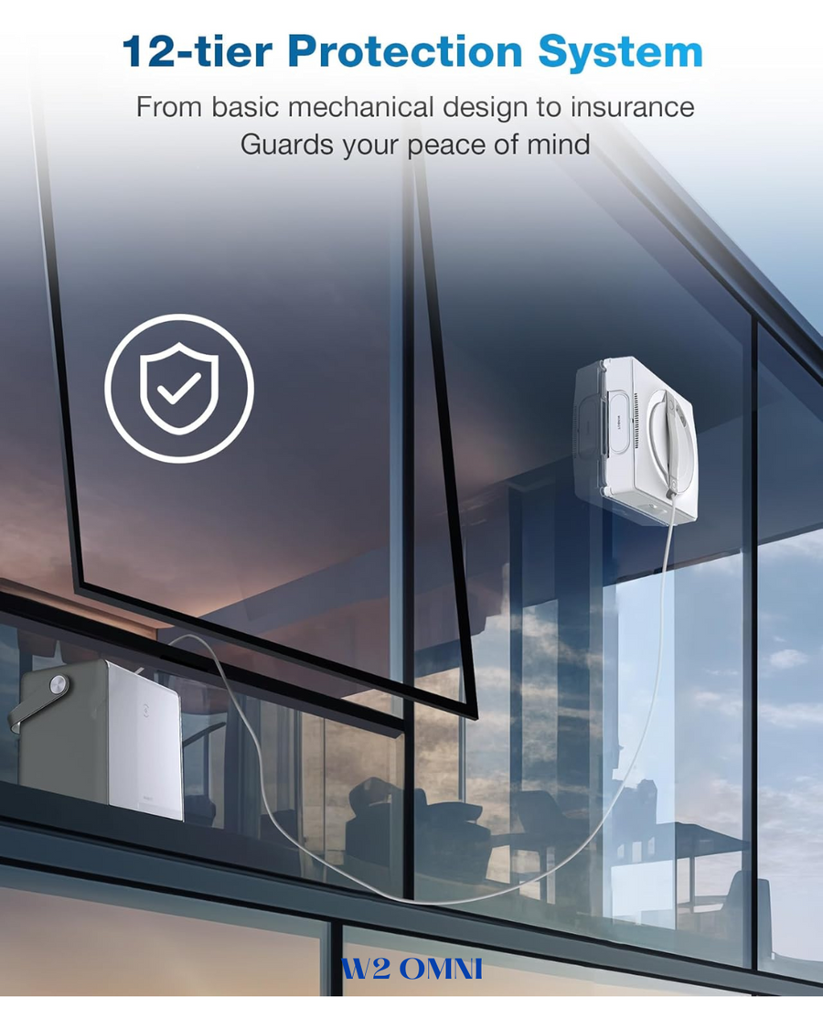 ECOVACS WINBOT W2 PRO OMNI WINDOW CLEANING ROBOT