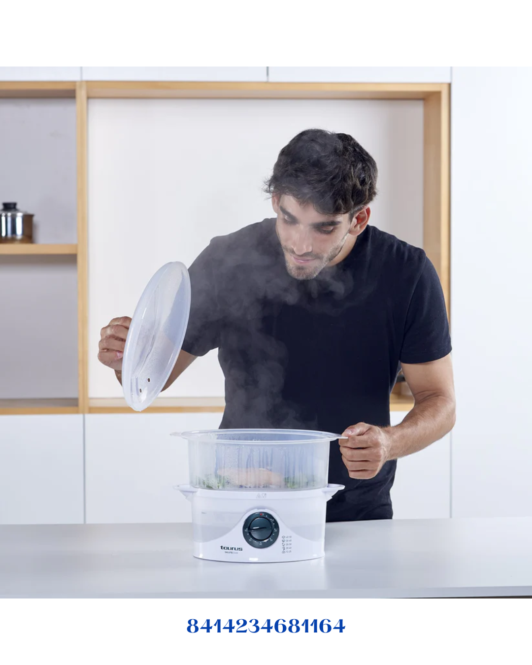 TAURUS SALUTECOOK STEAM COOKER -800W-6L