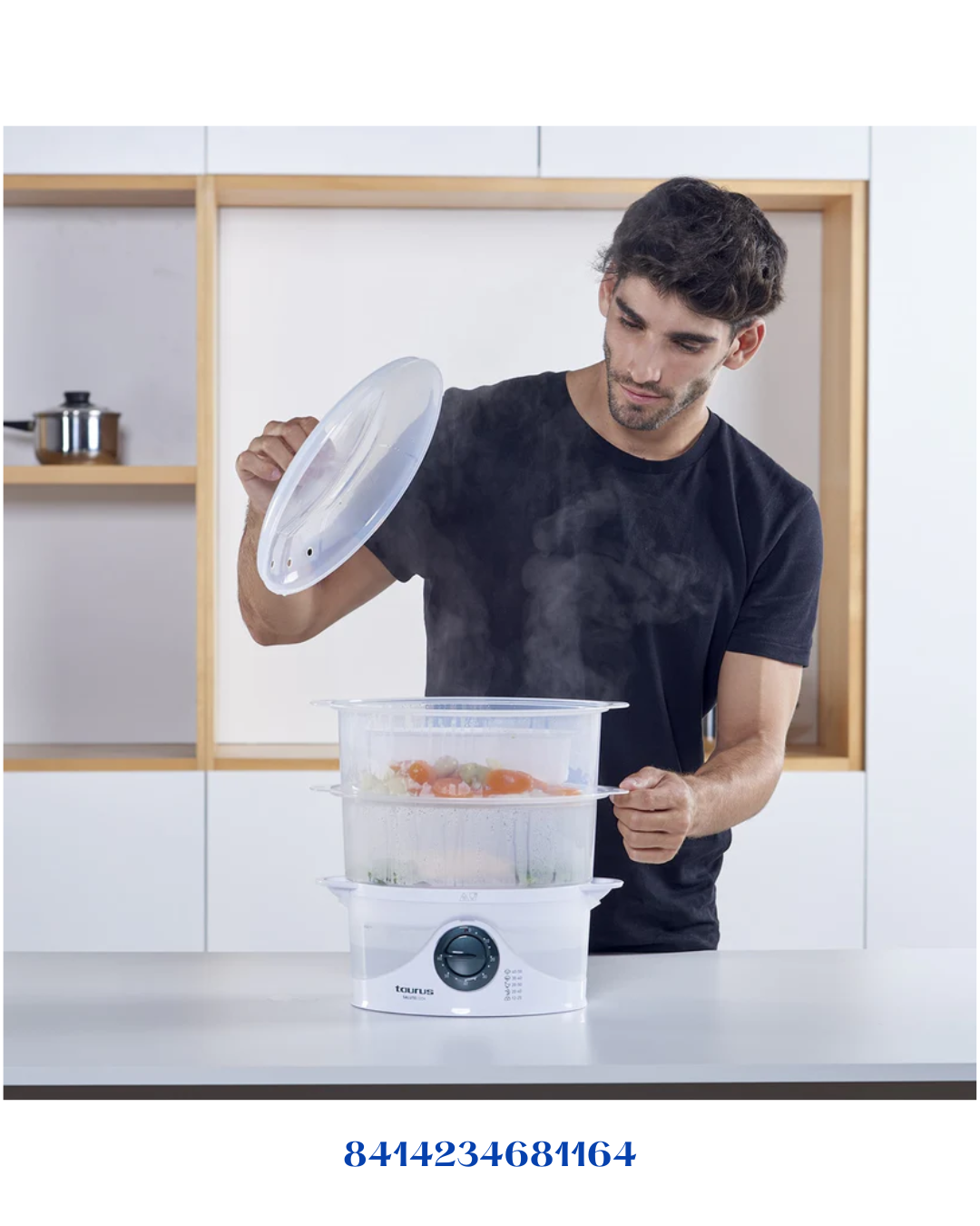 TAURUS SALUTECOOK STEAM COOKER -800W-6L