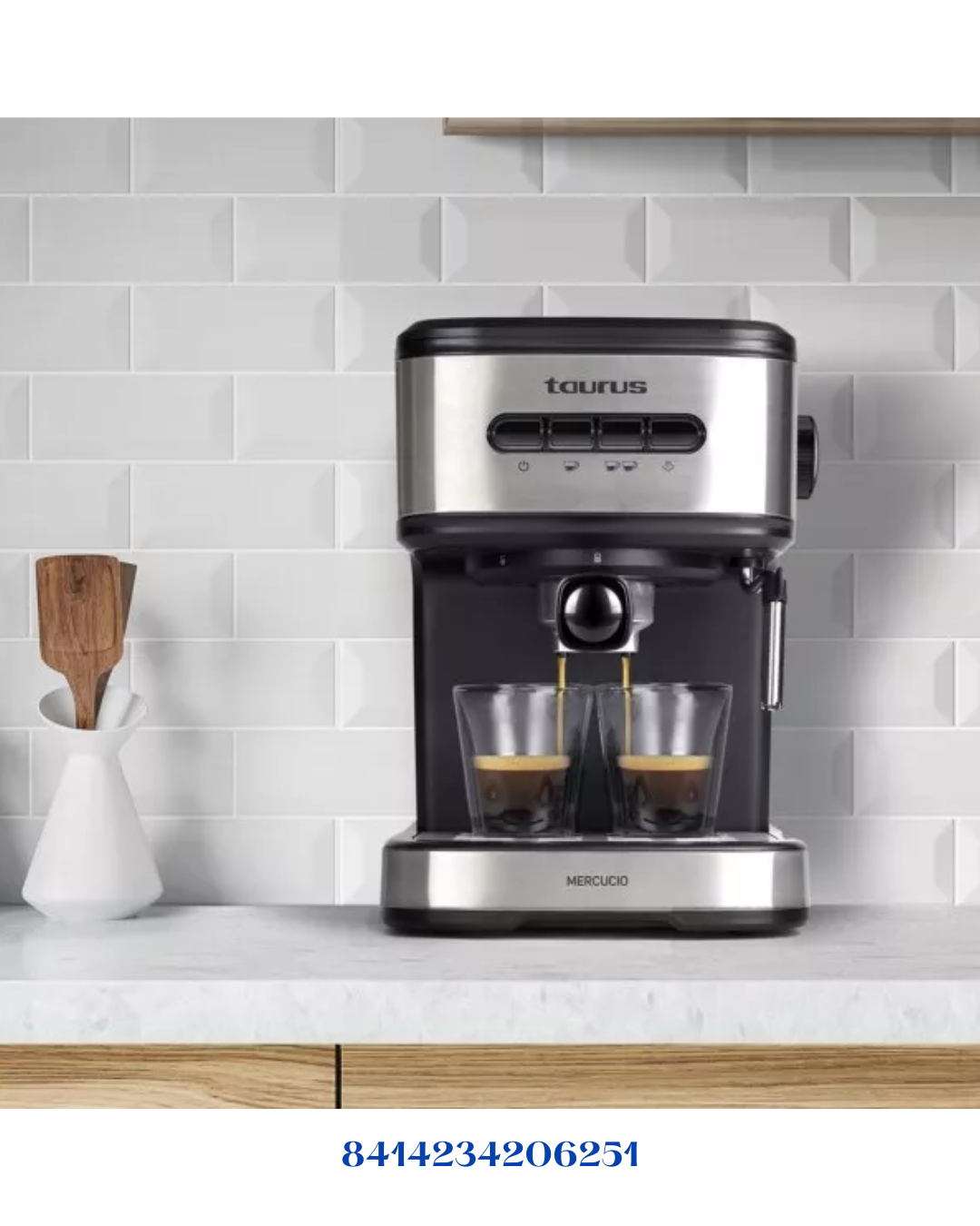 TAURUS MERCUCIO ESPRESSO MACHINE-850W