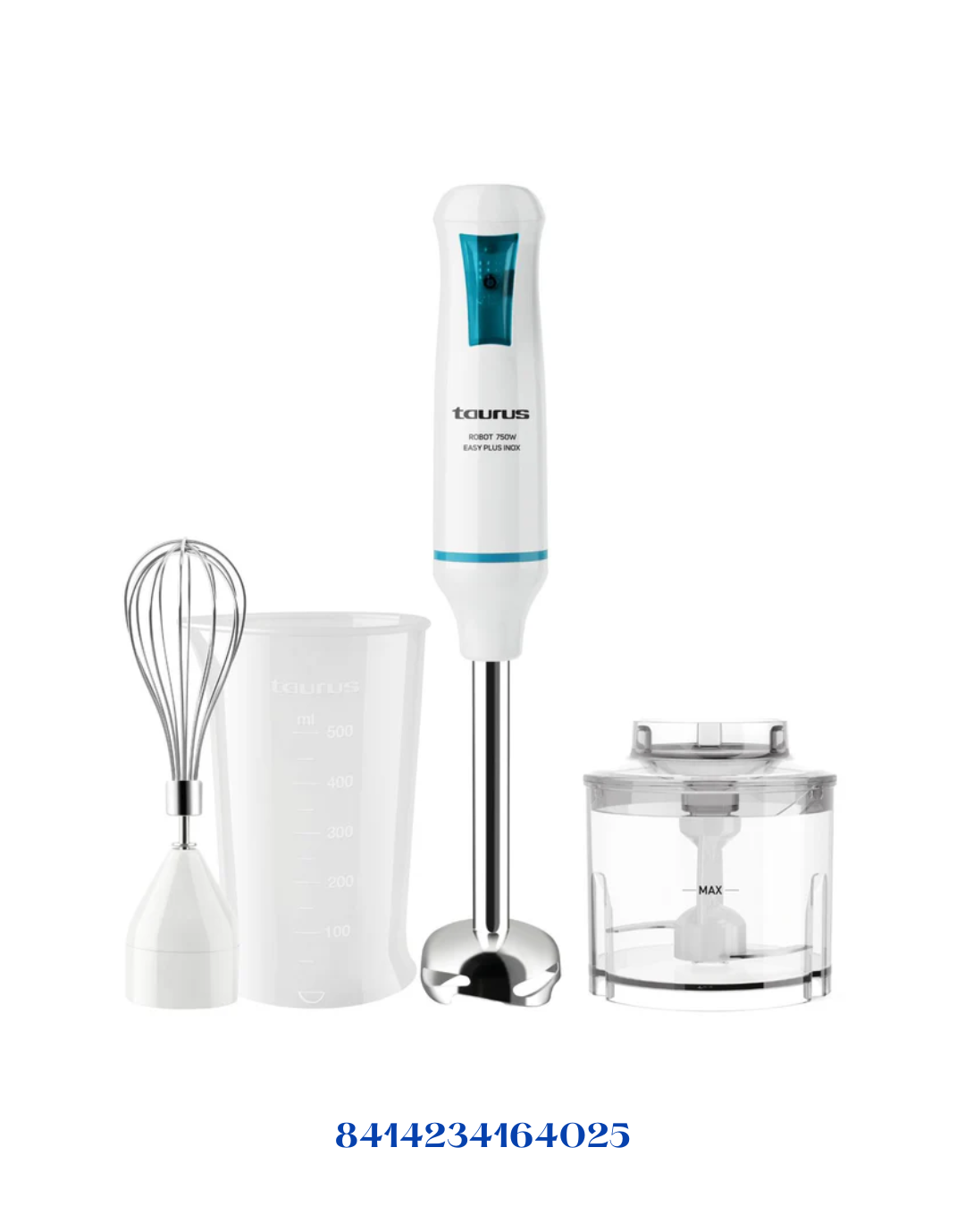 TAURUS ROBOT 750 EASY PLUS INOX HAND BLENDER -750W