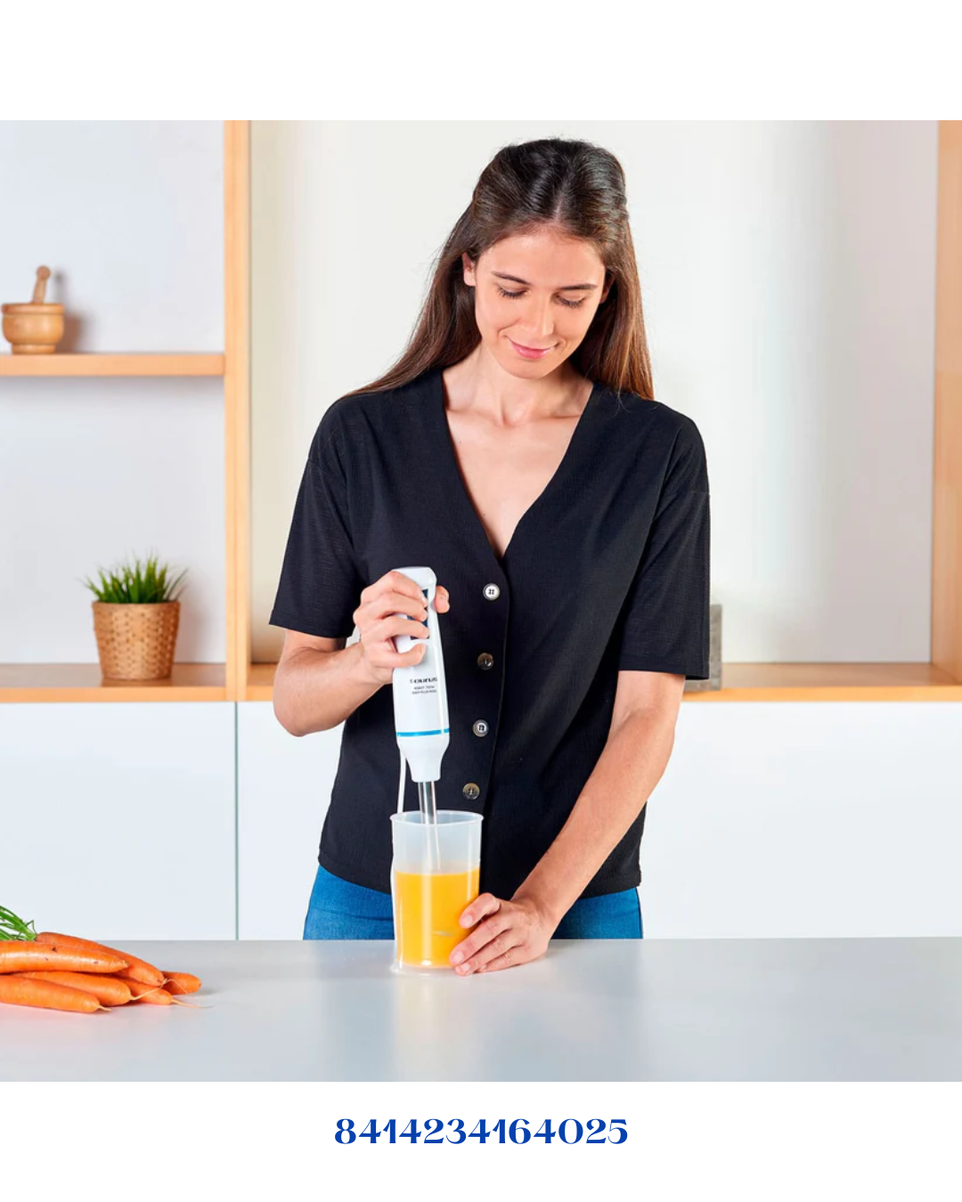 TAURUS ROBOT 750 EASY PLUS INOX HAND BLENDER -750W