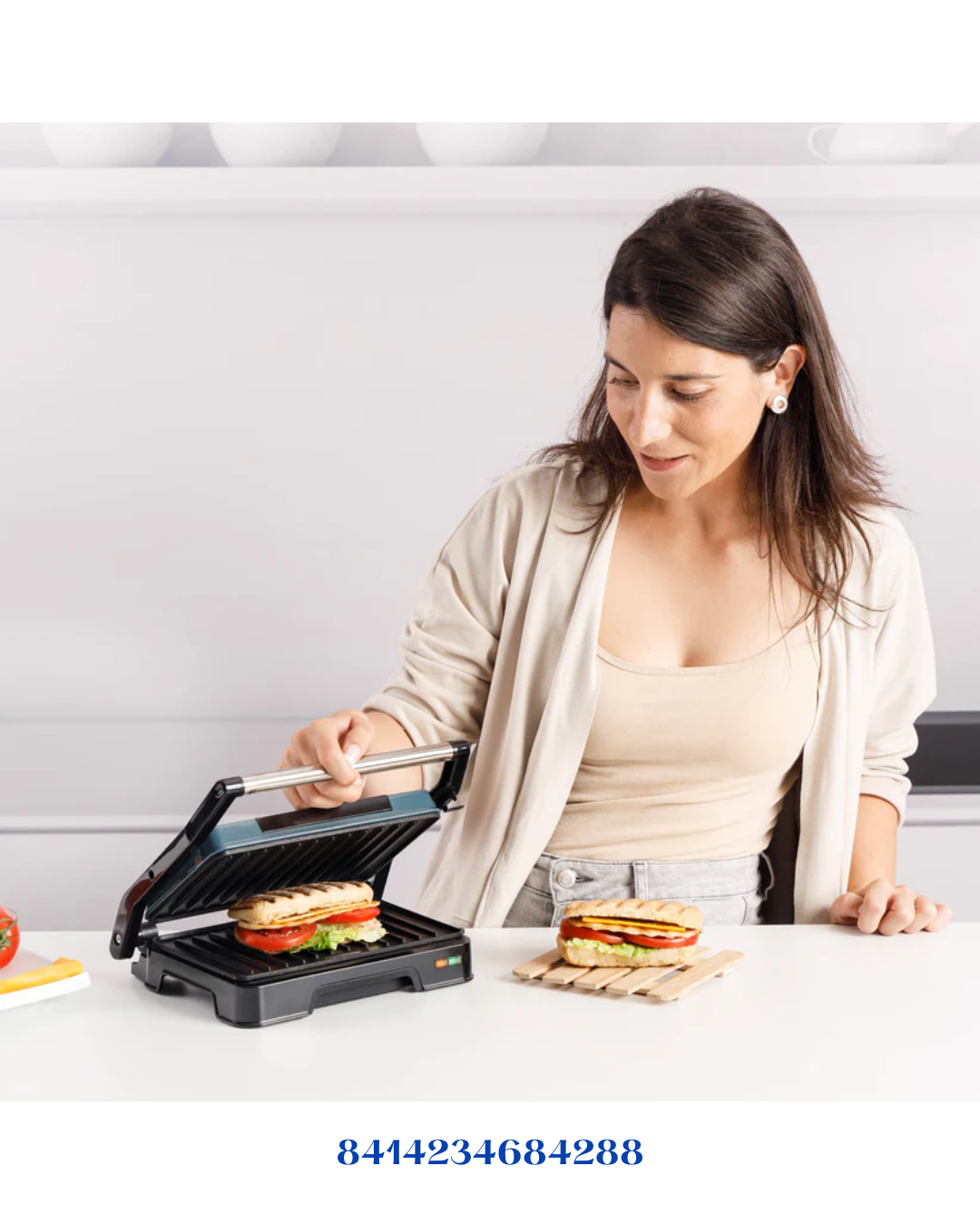 TAURUS TOAST&GRILL SANDWICH MAKER -1000W