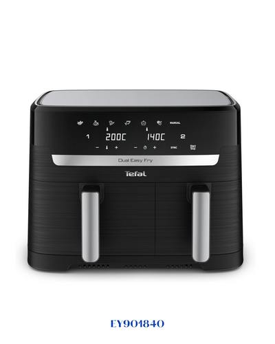 TEFAL DUAL EASY FRY AIR FRYER 2700 W 8.3 L
