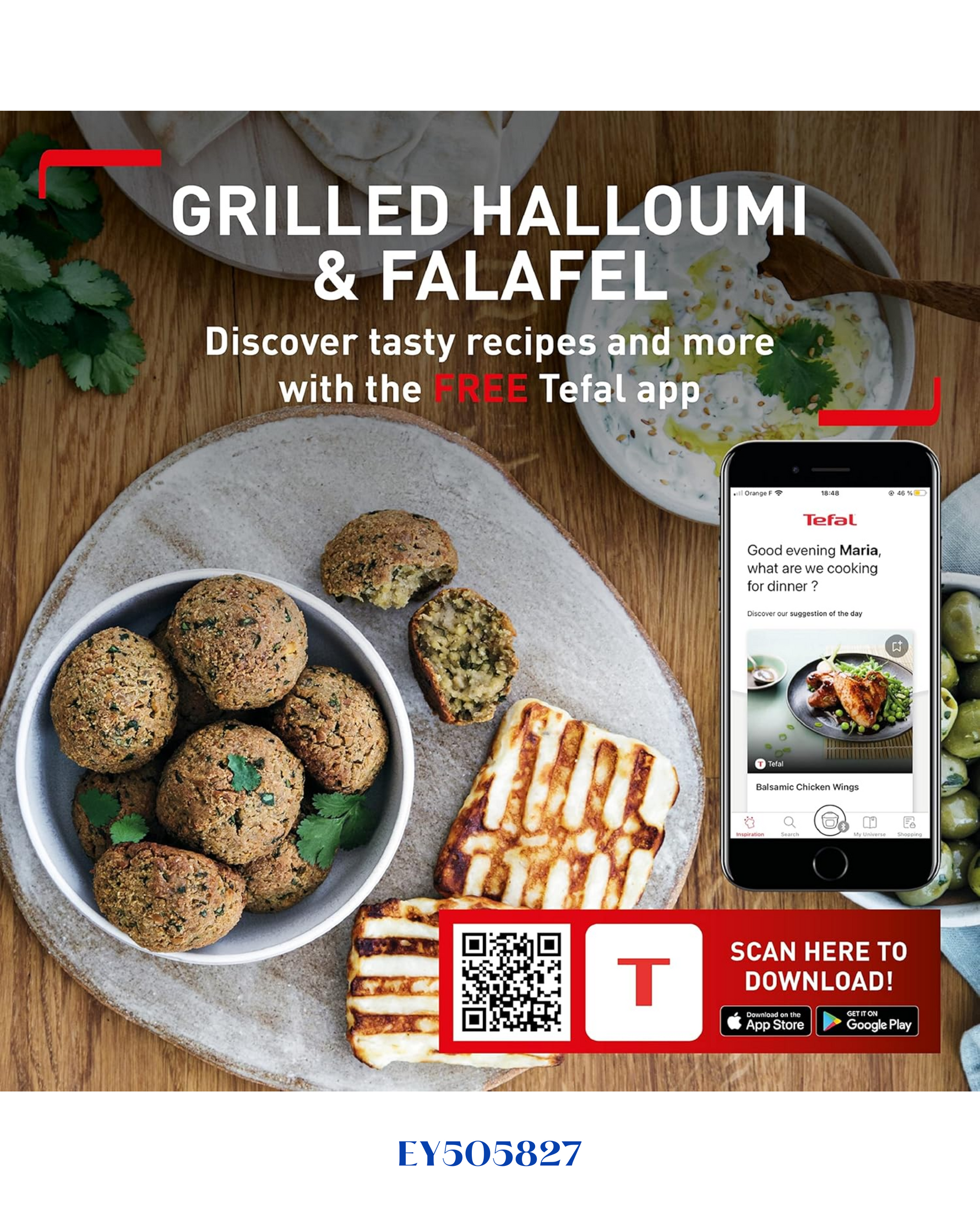 TEFAL EASYFRY & GRILL 2IN1 DIGITAL 1400 4.2L-قلاية تيفال الهوائية