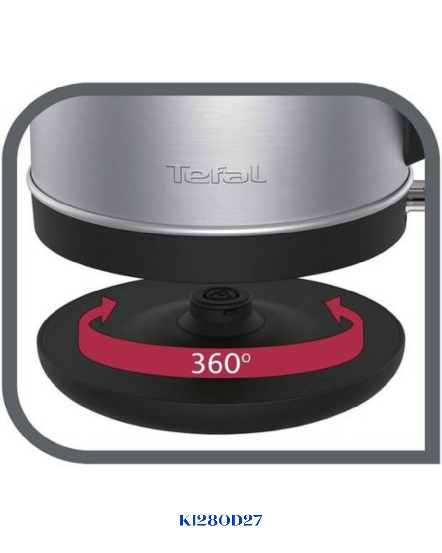 TEFAL ELEMENT STAINLESS STEEL KETTLE 1.7L