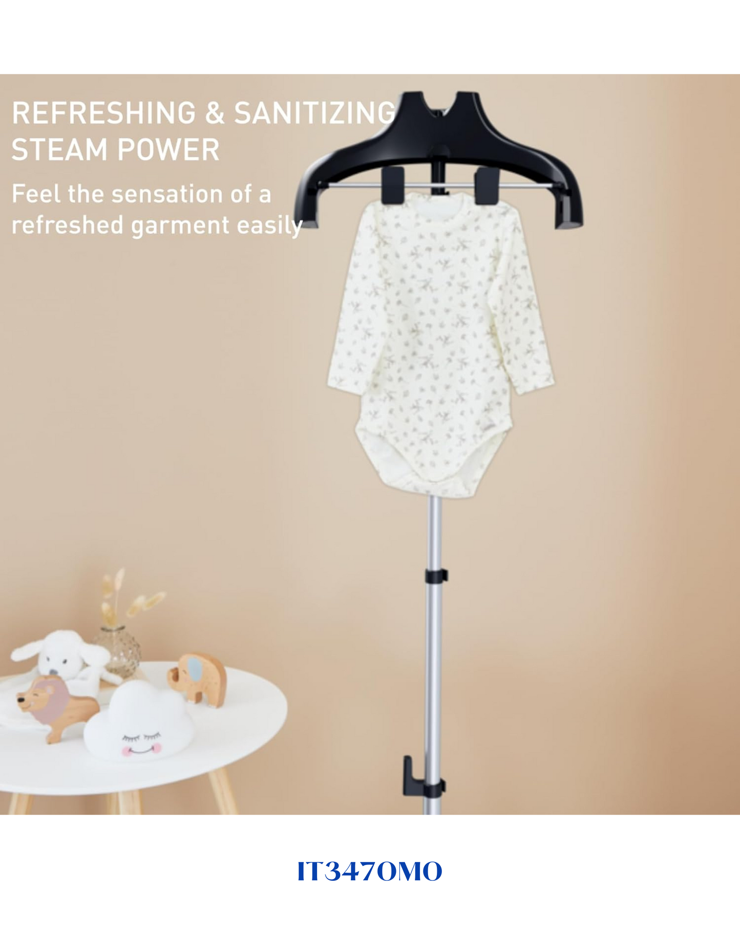 TEFAL PRO STYLE GARMENT STEAMER- 2000W -مكواة تيفال العامودية