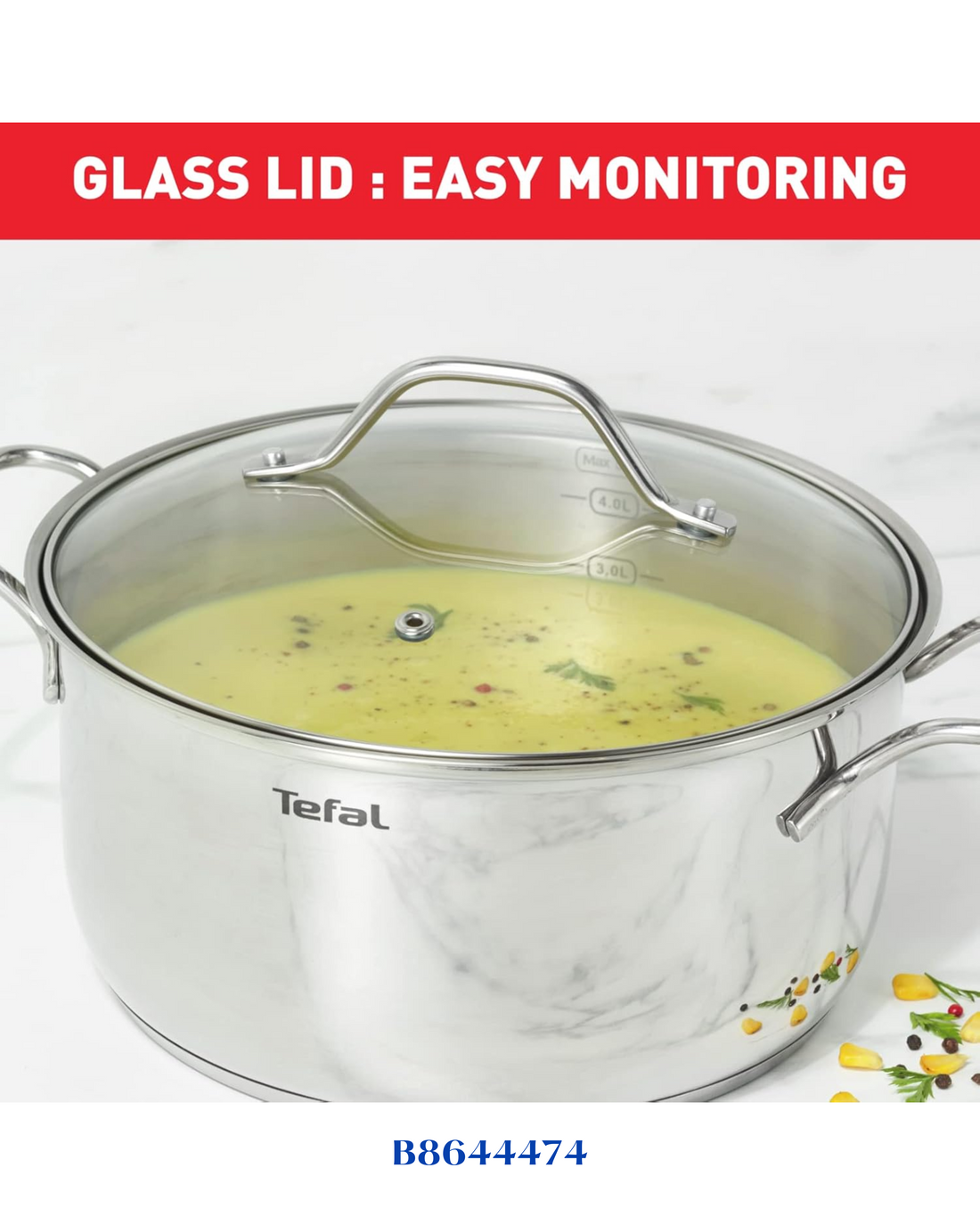 TEFAL STAINLESS STEEL 20CM