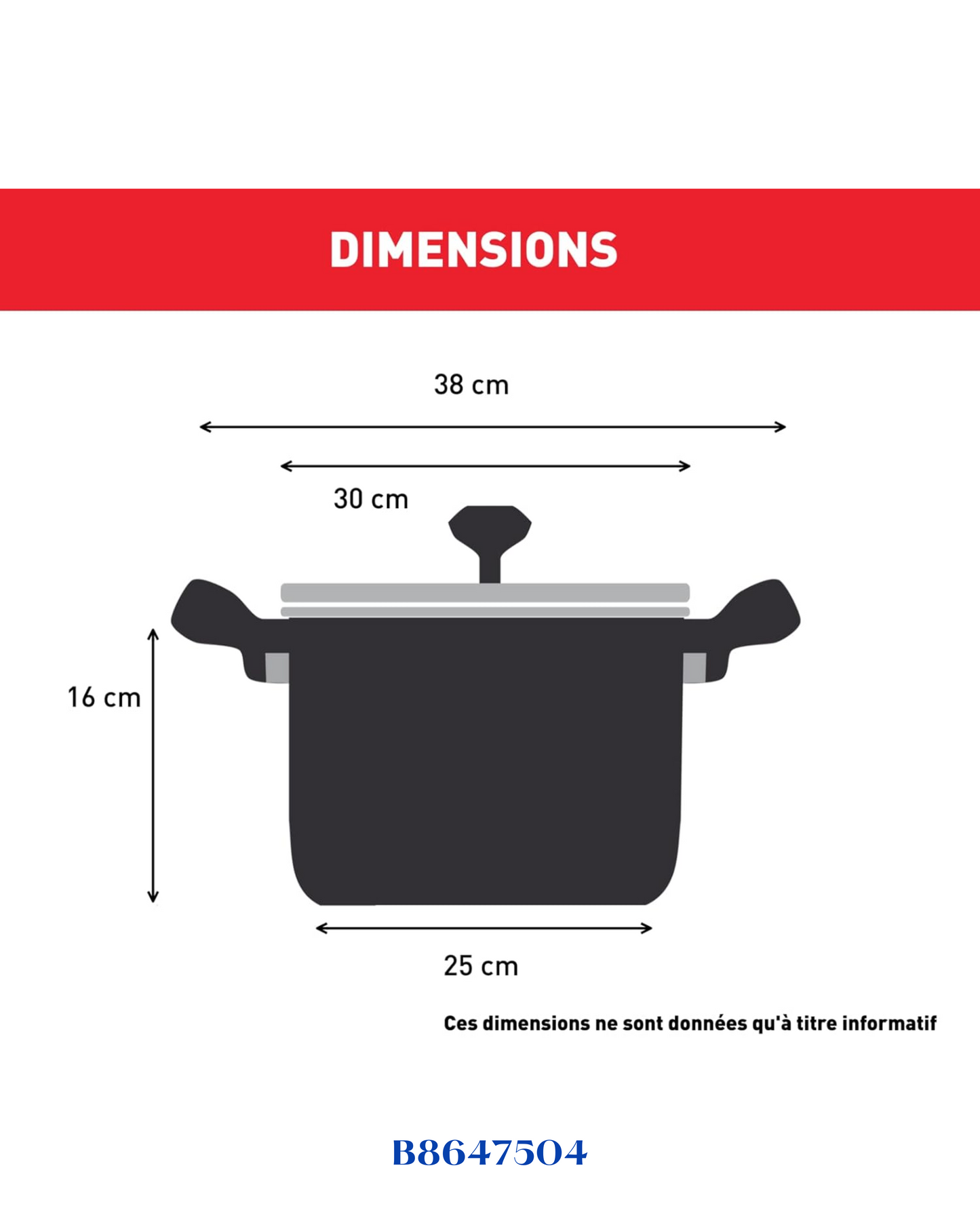 TEFAL STAINLESS STEEL 36CM