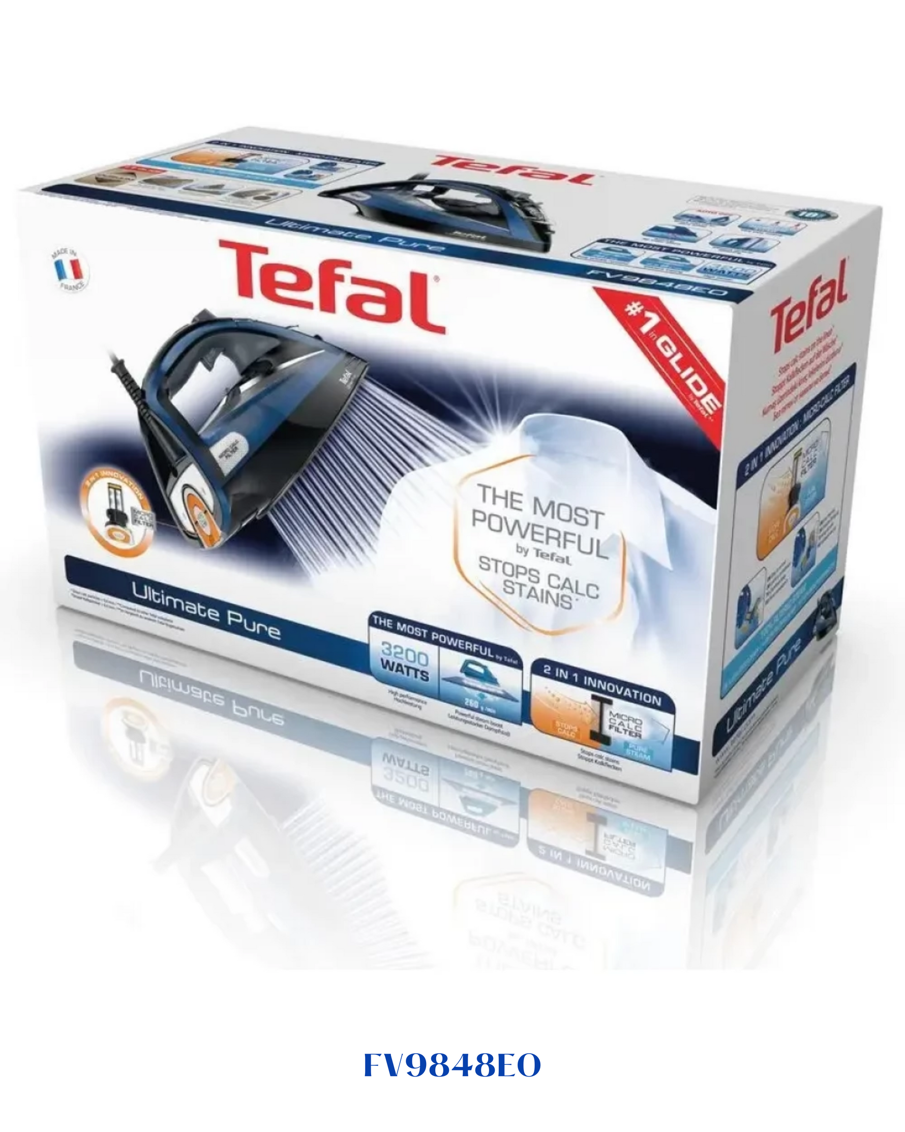TEFAL ULTIMATE PURE  3200W-مكوااة تيفال البخارية