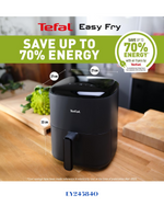 TEFAL EASY FRY MAX 5L BLACK-1550W
