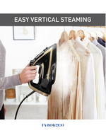 TEFAL PUREGLISS STEAM IRON 3000W-270ML​