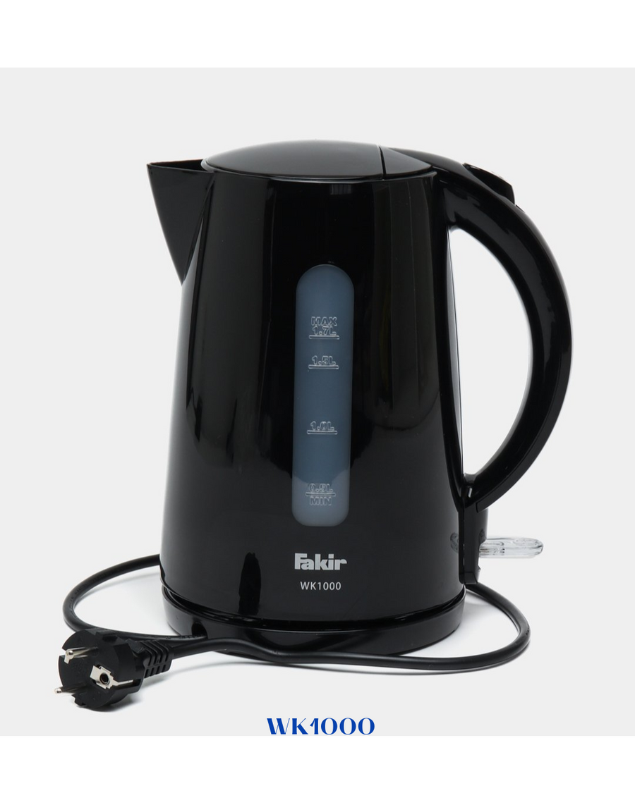 FAKIR ELECTRIC KETTLE BLACK – 2200W – 1.7L​