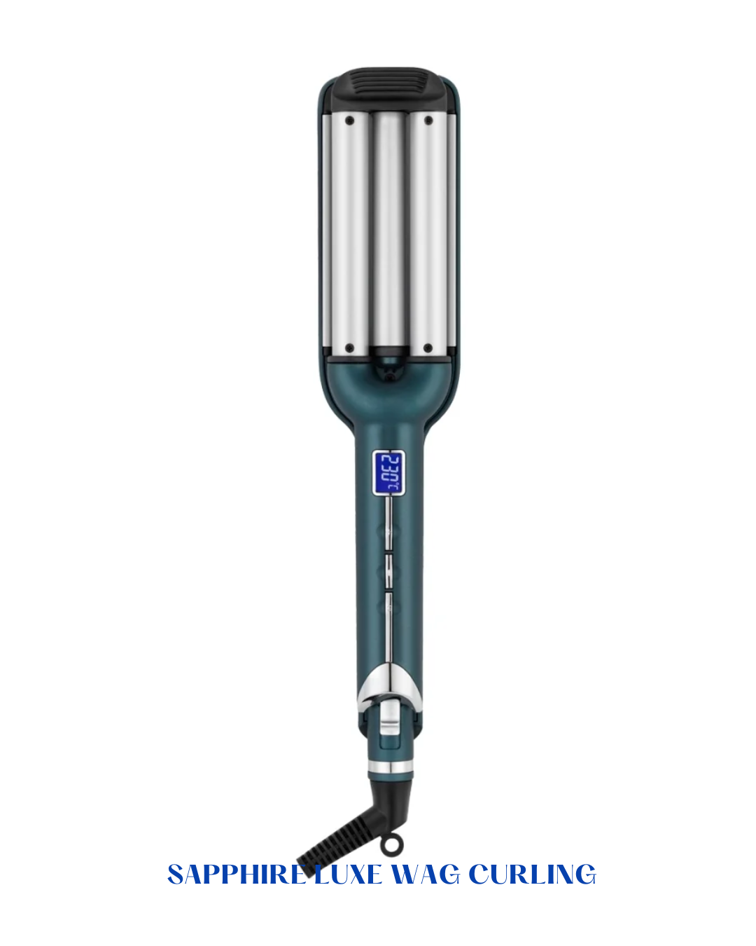 FAKIR SAPPHIRE LUXE WAG CURLING IRON – 88W – 16MM