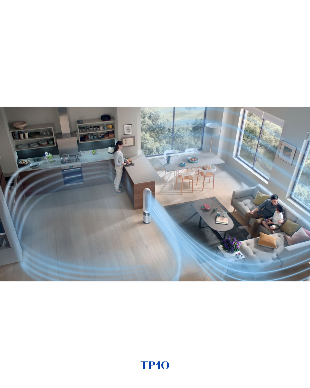DYSON PURIFIER COOL GEN1 TP10 – WHITE/SILVER