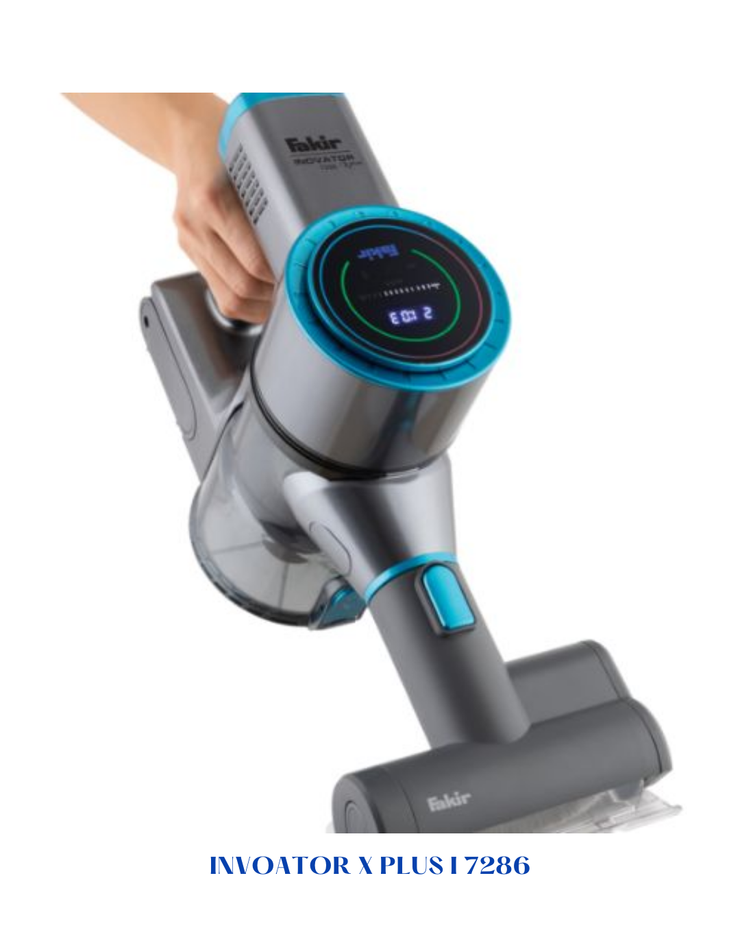 FAKIR INOVATOR X PLUS 7286 CORDLESS VACUUM CLEANER- 350W-0.5L