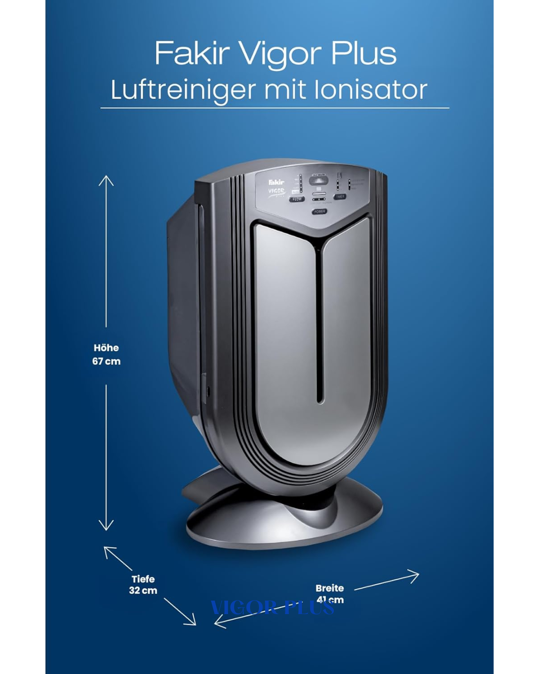 FAKIR VIGOR PLUS IONIC AIR PURIFIER -80W