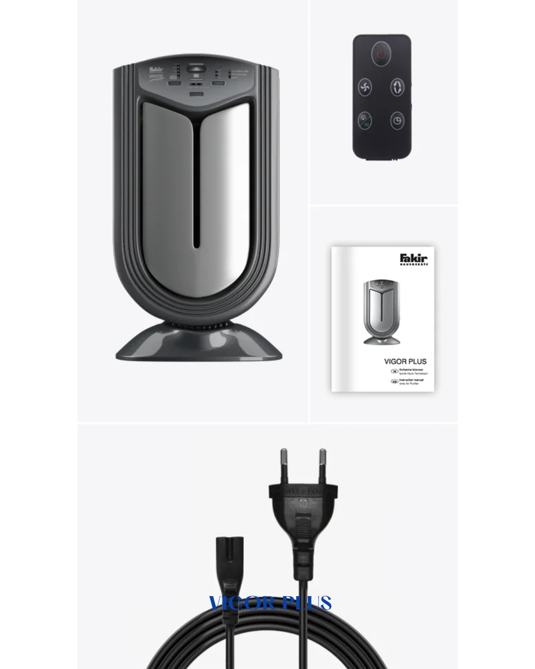 FAKIR VIGOR PLUS IONIC AIR PURIFIER -80W