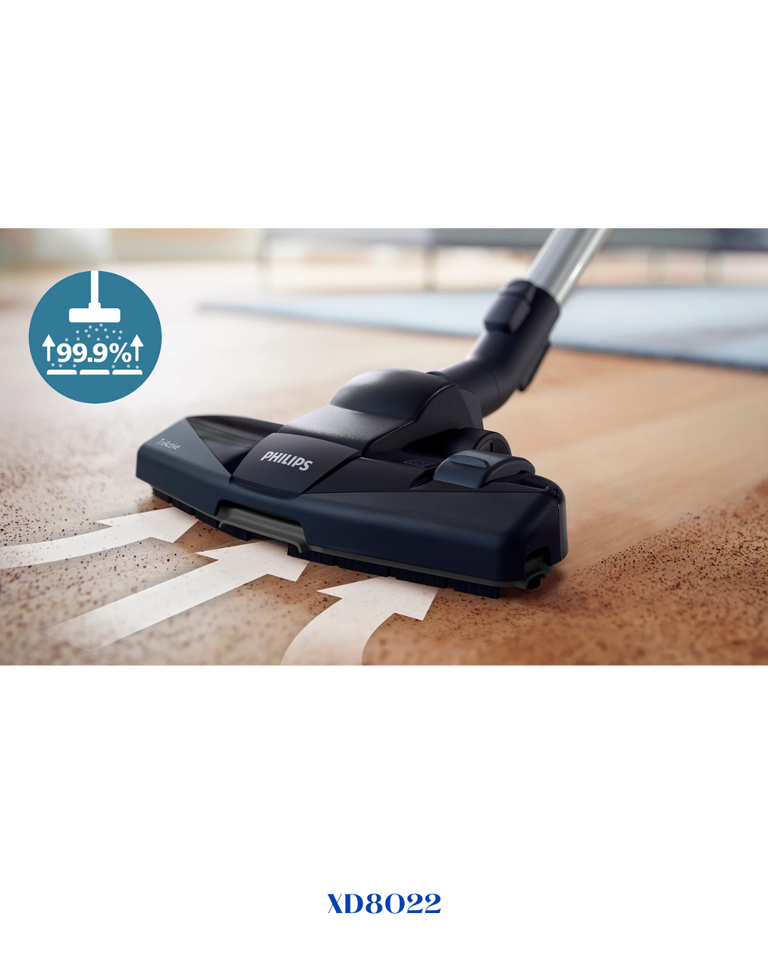 PHILIPS PERFORMER 8000 SERIES BAGGED VACUUM CLEANER 2200W