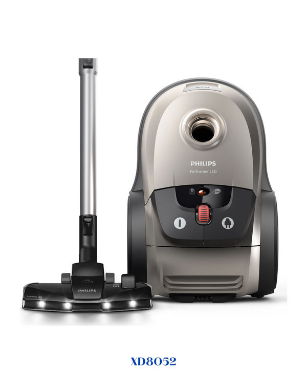 PHILIPS PERFORMER LED 8000 SERIES BAGGED VACUUM CLEANER 2200W​