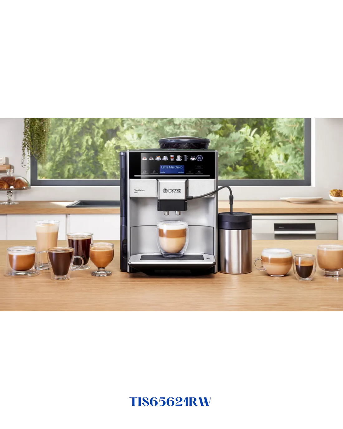 BOSCH  COFFEE MACHINE  19 BAR-12 BEVERAGE- ماكينة قهوة بوش