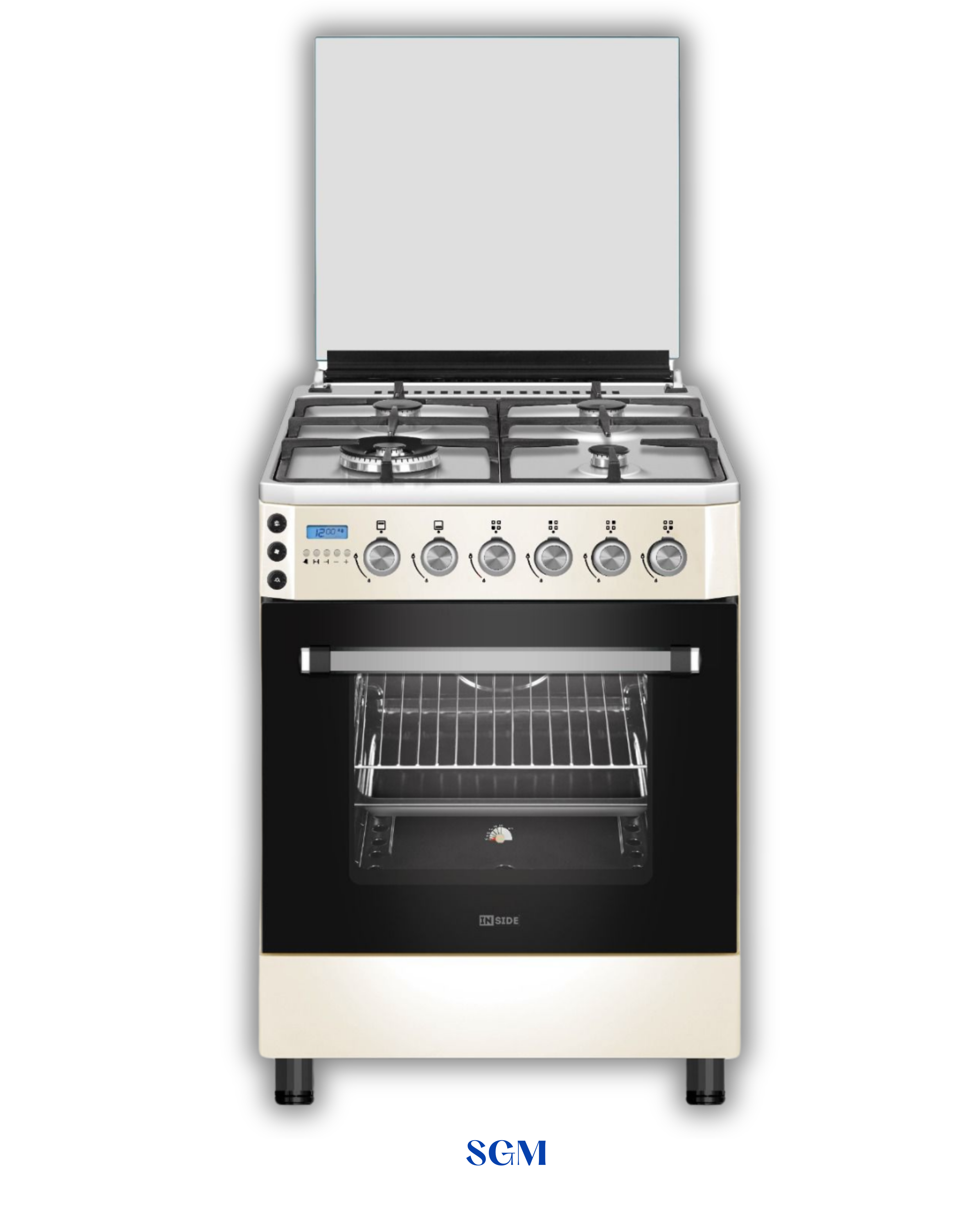 INSIDE FREESTANDING COOKER 60X60 – BURI SYSTEM.
