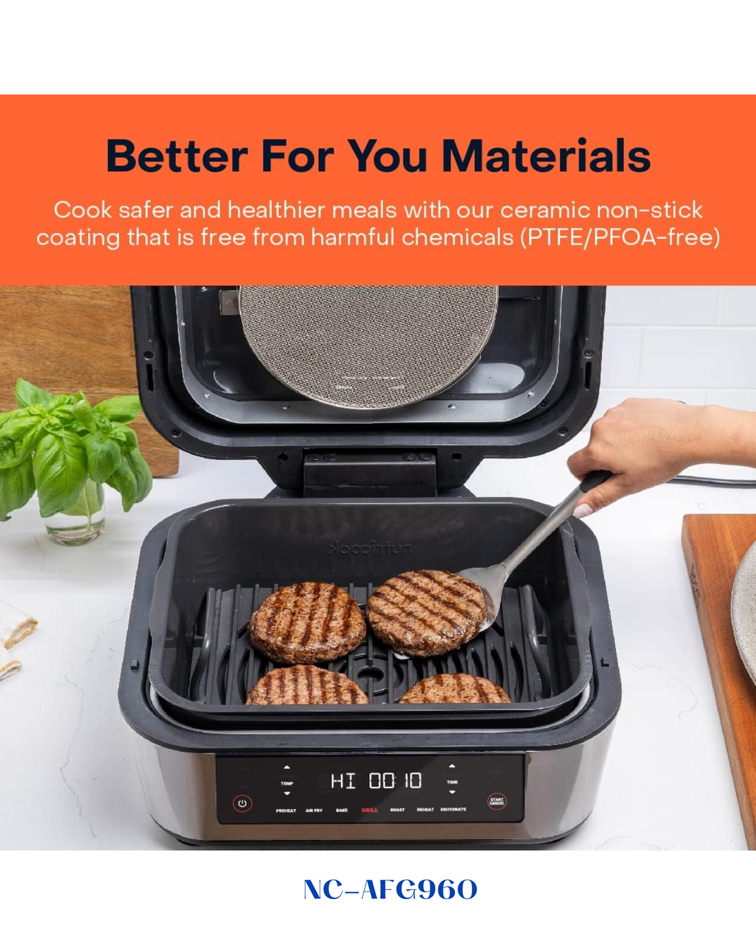 NUTRICOOK SMART AIR FRYER GRILL XL 1760W 8.5L
