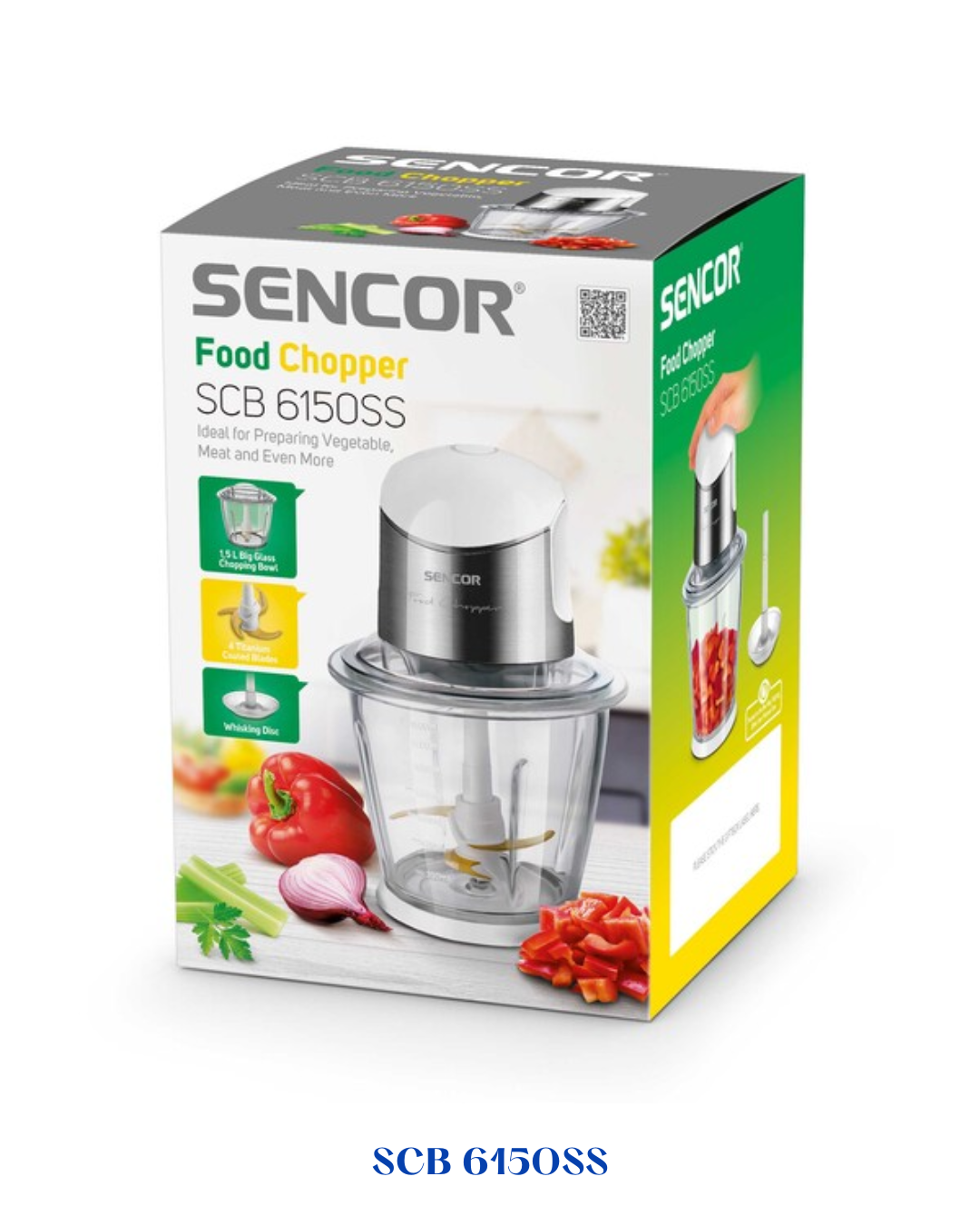 SENCOR FOOD CHOPPER 500W_1.5L