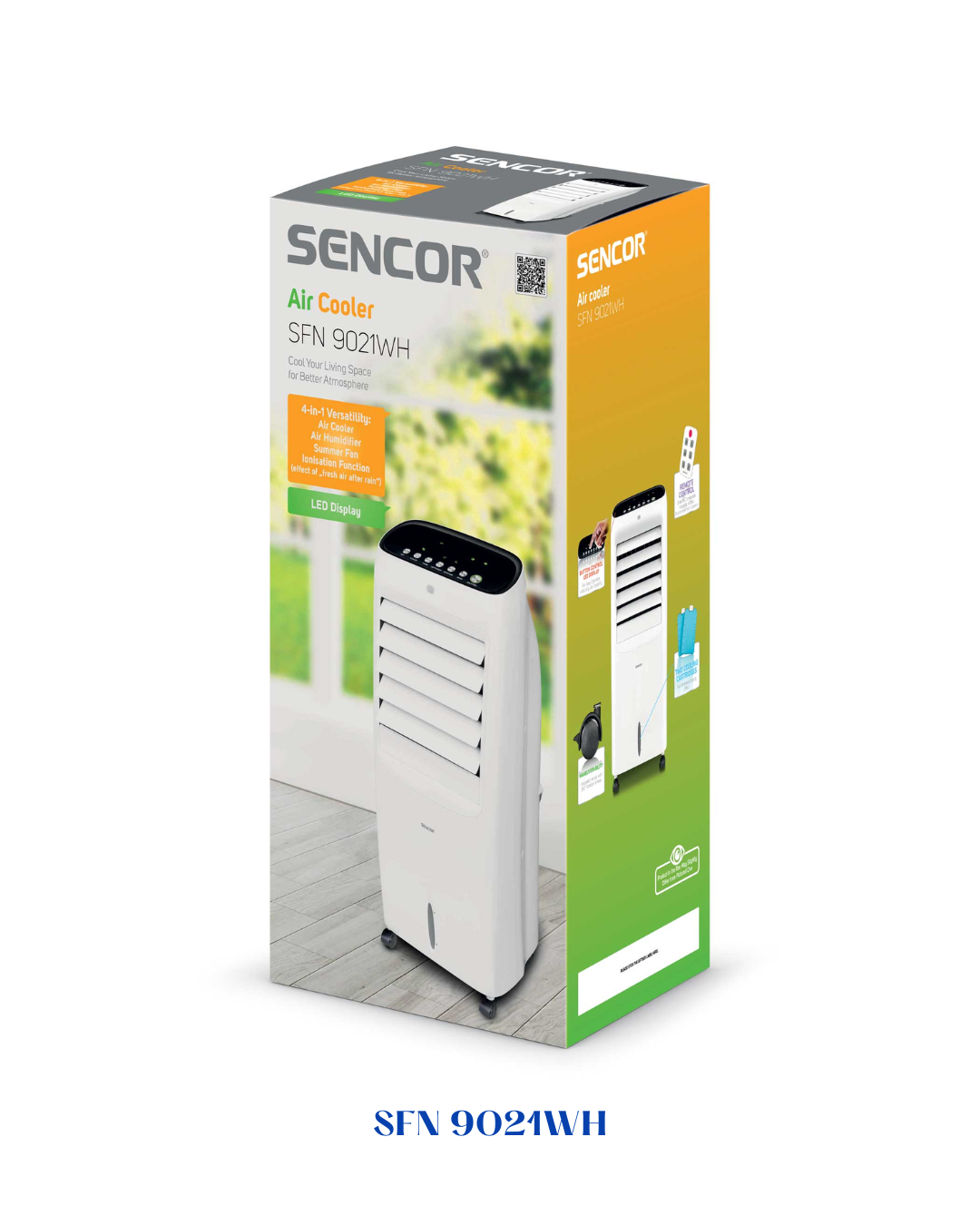 SENCOR SFN 9021WH AIR COOLER – 110W