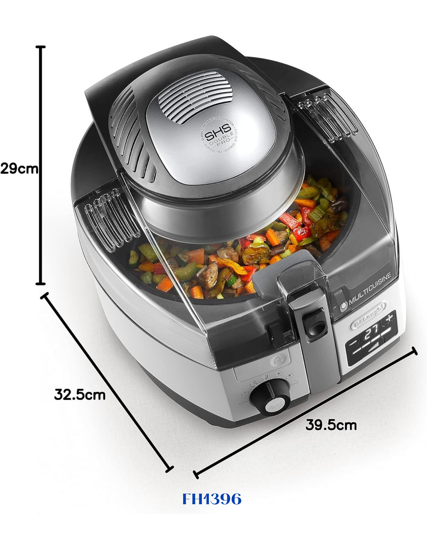 DE'LONGHI MULTIFRY EXTRA CHEF PLUS – 1.7 كجم