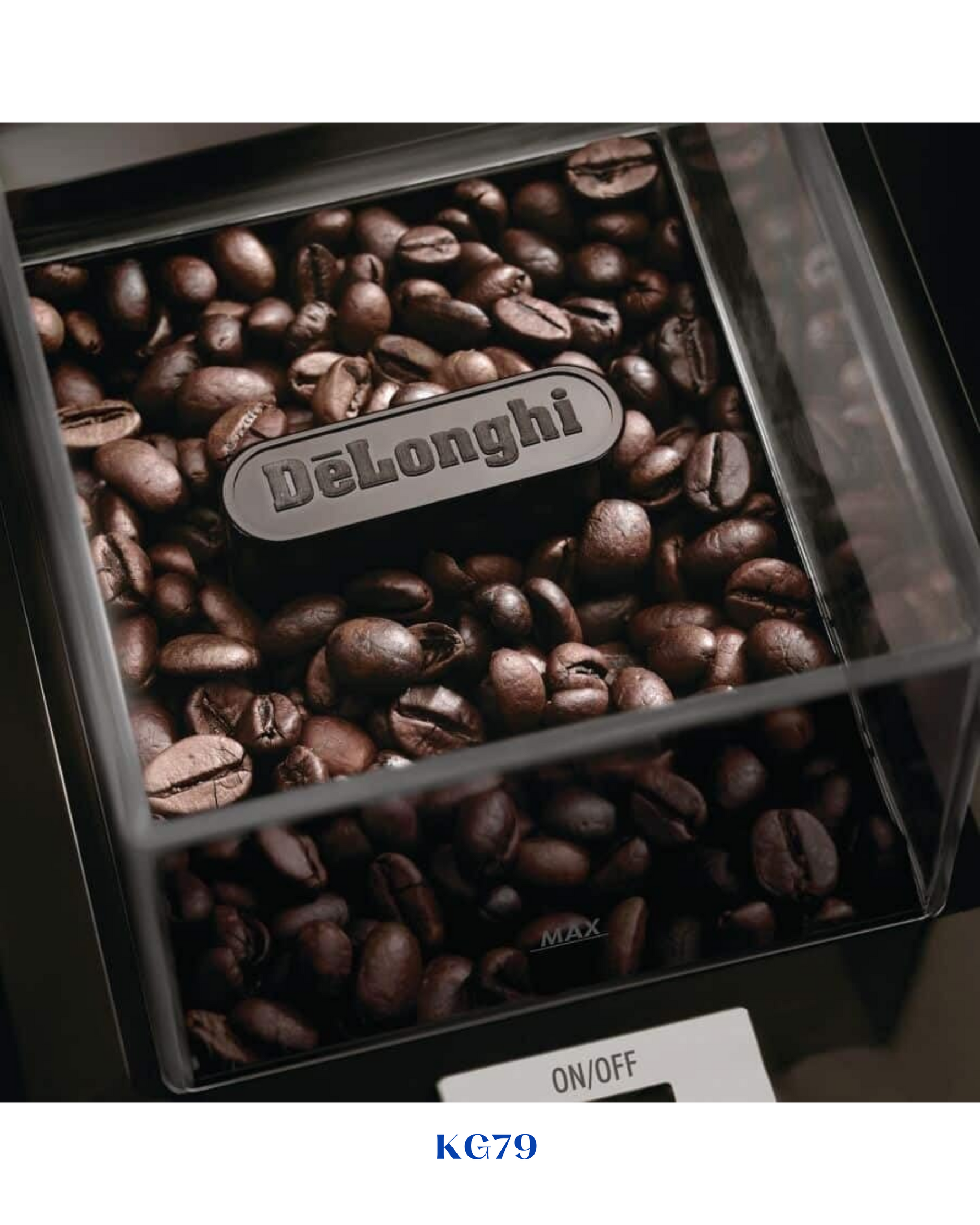 DELONGHI ELECTRIC BURR COFFEE GRINDER – BLACK
