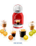 DELONGHI NESCAFÉ DOLCE GUSTO MINI ME COFFEE MACHINE – RED & WHITE