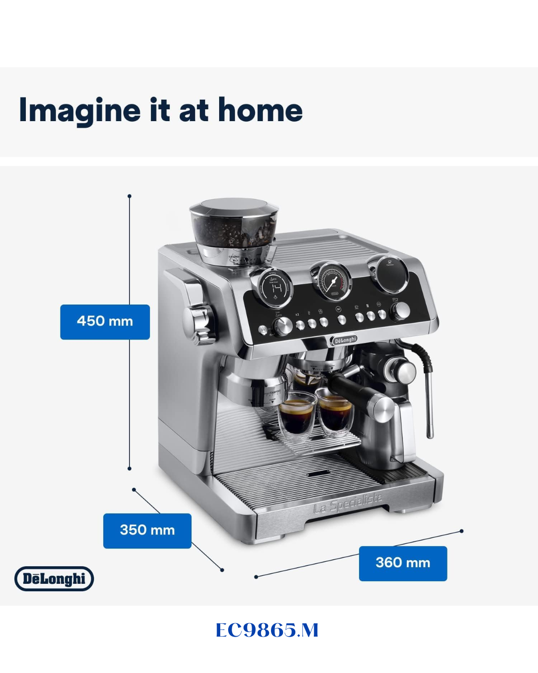 DELONGHI LA SPECIALISTA MAESTRO ESPRESSO MACHINE
