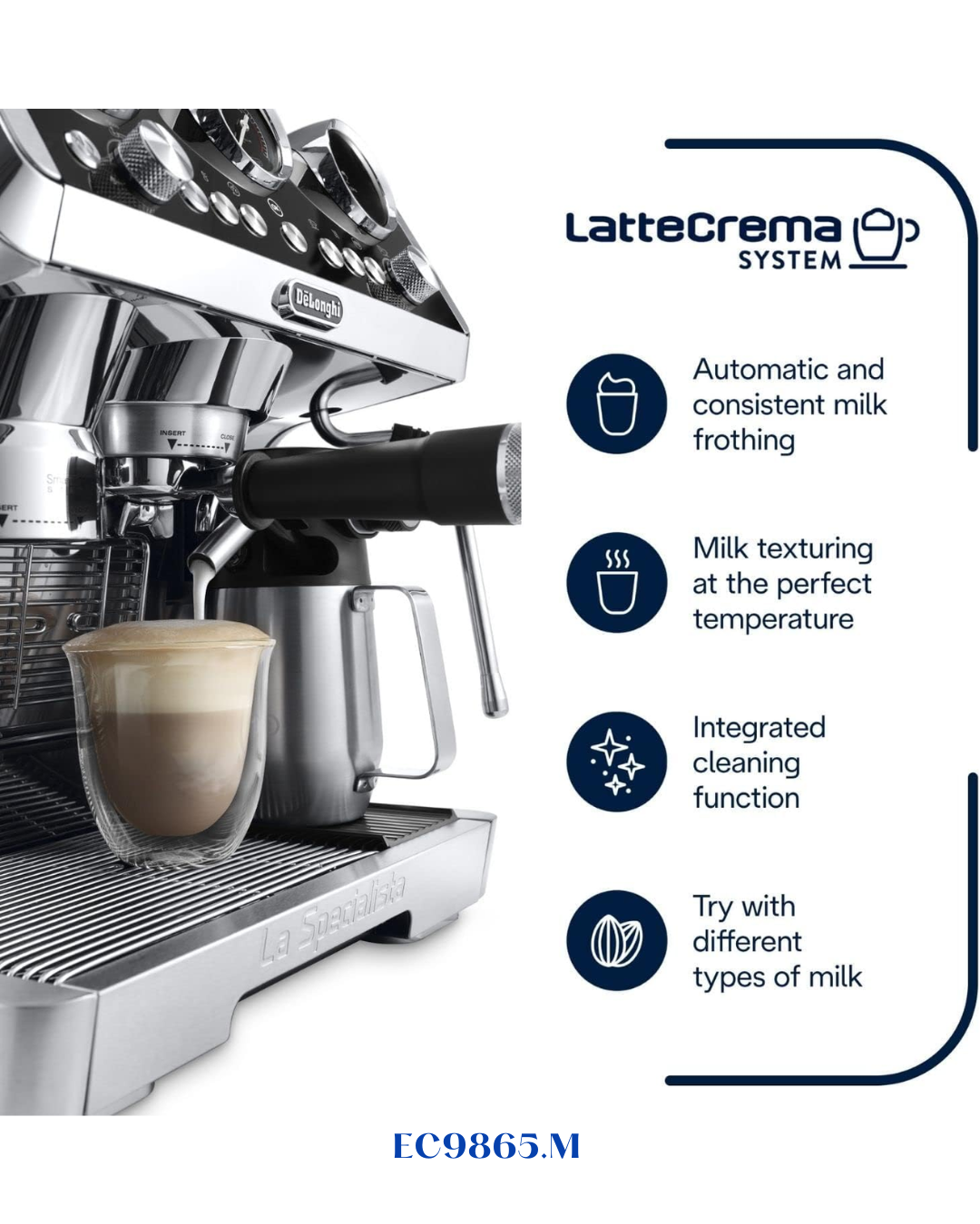 DELONGHI LA SPECIALISTA MAESTRO ESPRESSO MACHINE
