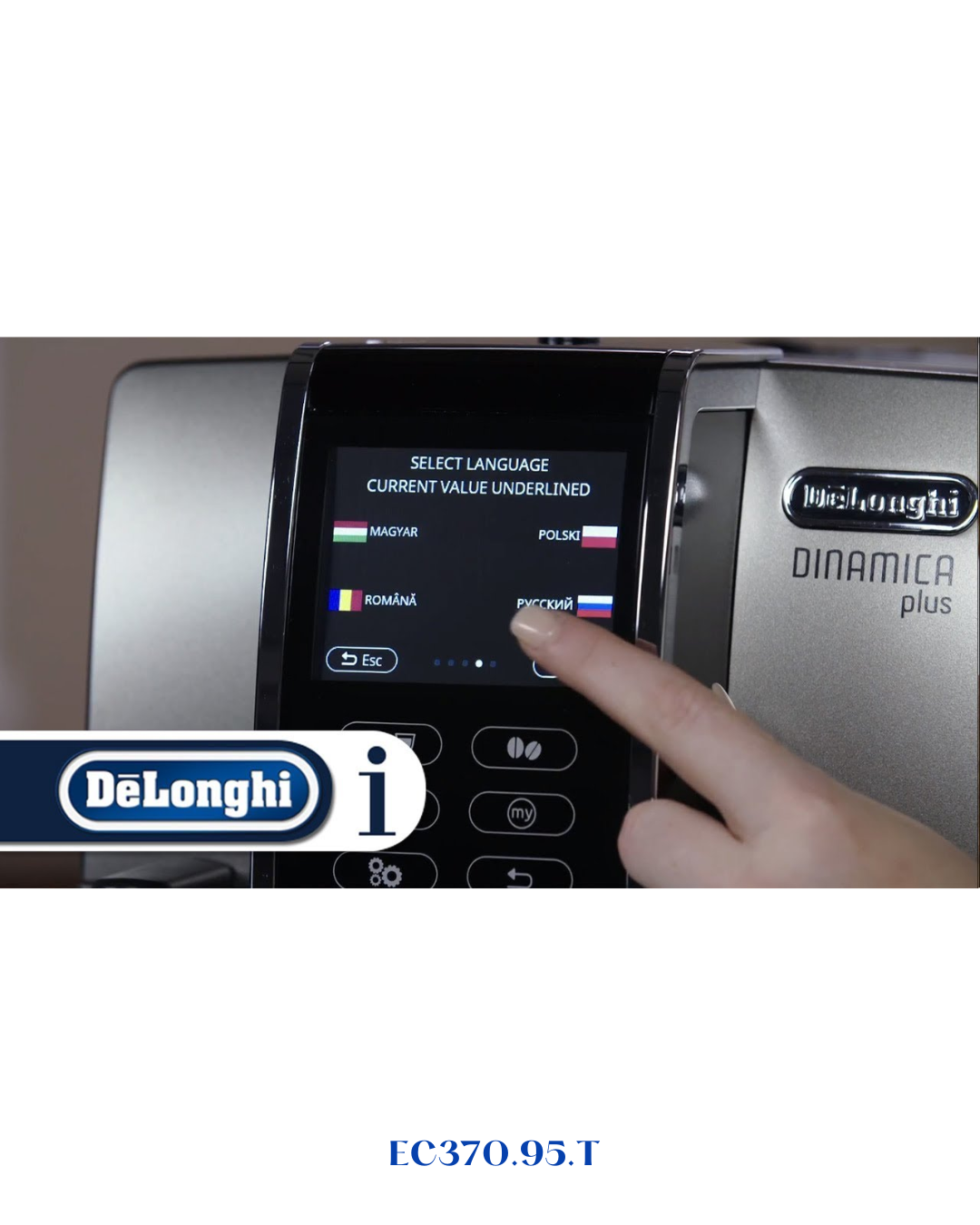 DELONGHI DINAMICA PLUS ESPRESSO MACHINE