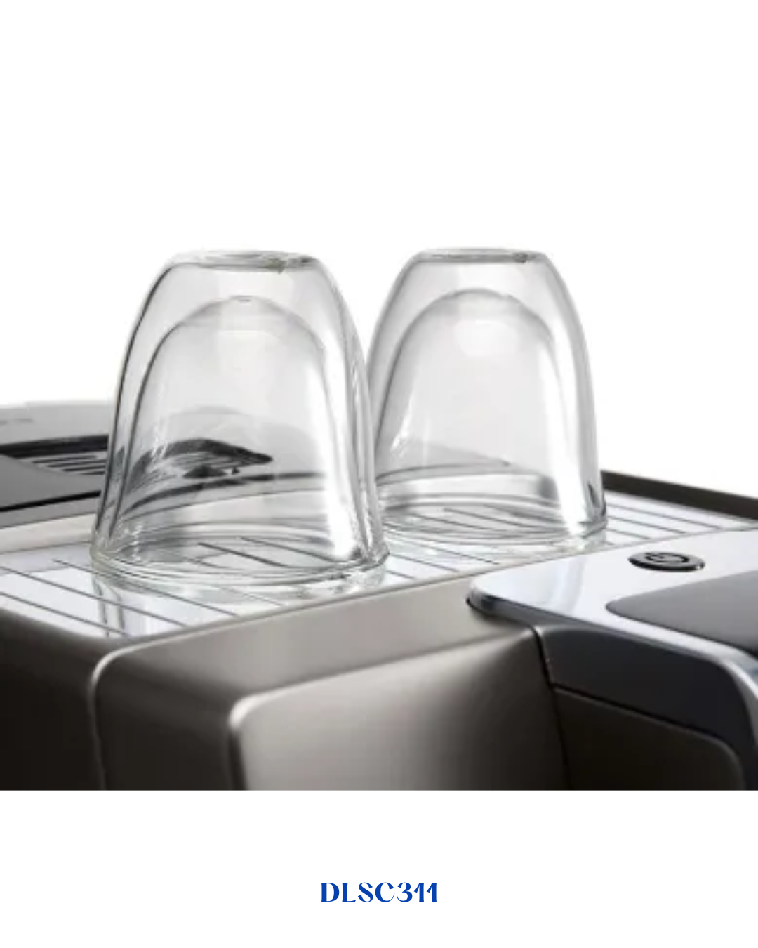 DELONGHI DOUBLE WALL CAPPUCCINO GLASSES – 270ML