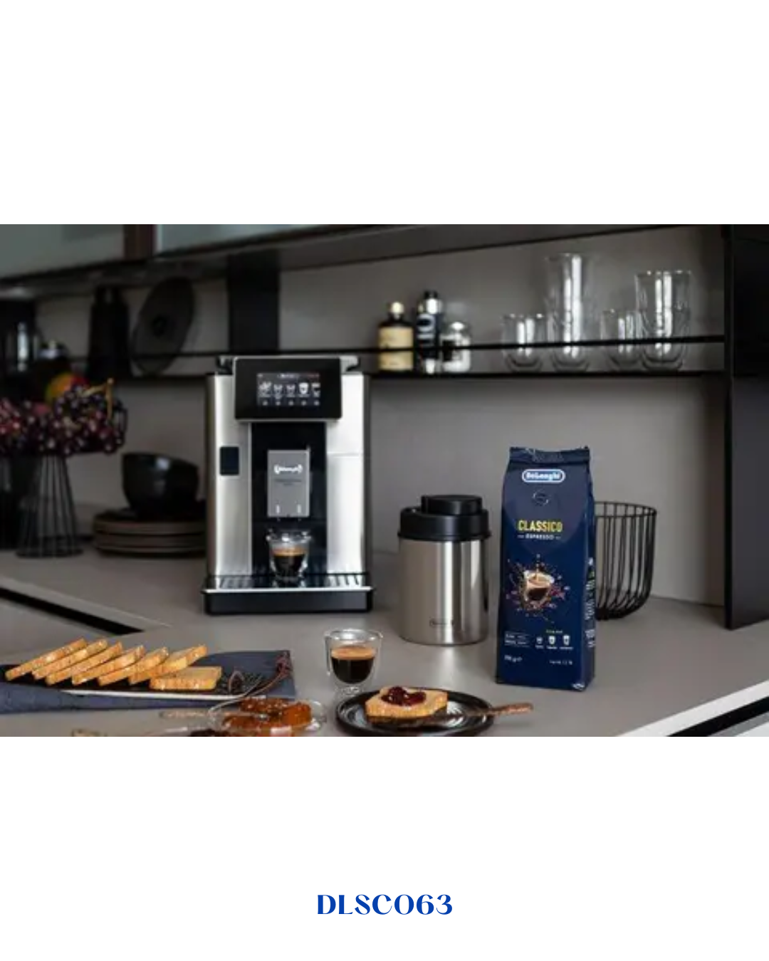 DELONGHI VACUUM COFFEE CANISTER-1300ML