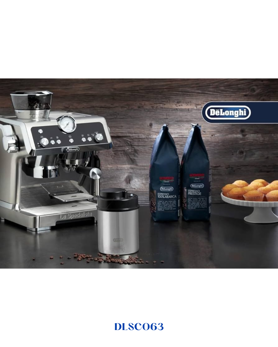 DELONGHI VACUUM COFFEE CANISTER-1300ML