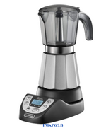 DELONGHI ALICIA PLUS  MOKA POT BLACK 450W-6 CUPS