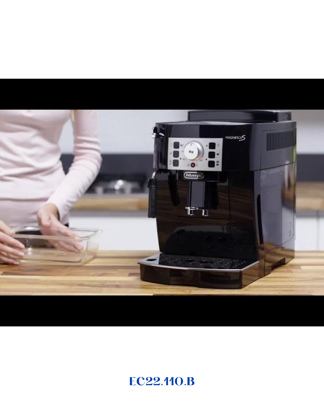 DELONGHI MAGNIFICA  ESPRESSO MACHINE BLACK