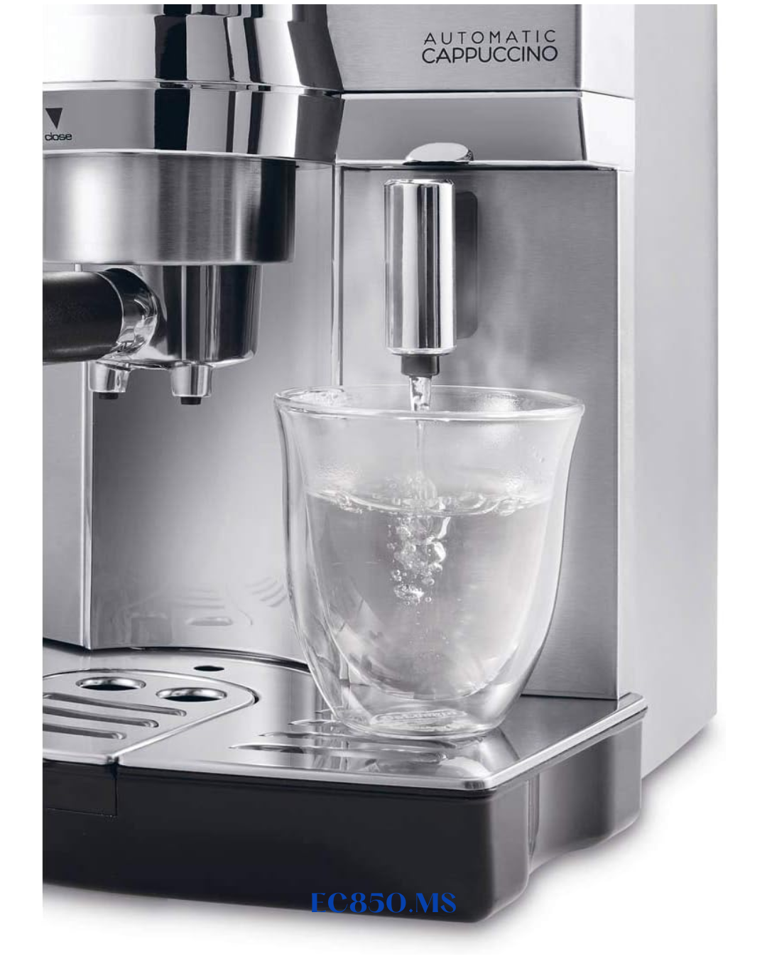 DELONGHI ESPRESSO MACHINE – SILVER
