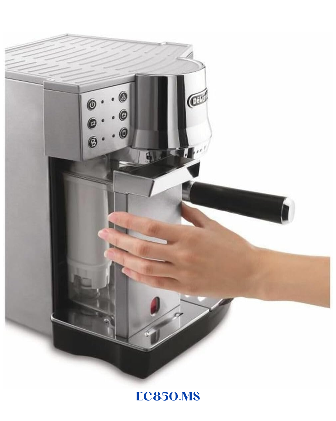 DELONGHI ESPRESSO MACHINE – SILVER