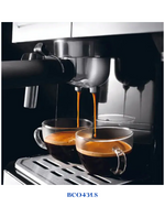DELONGHI COMBI COFFEE MACHINE – SILVER & BLACK