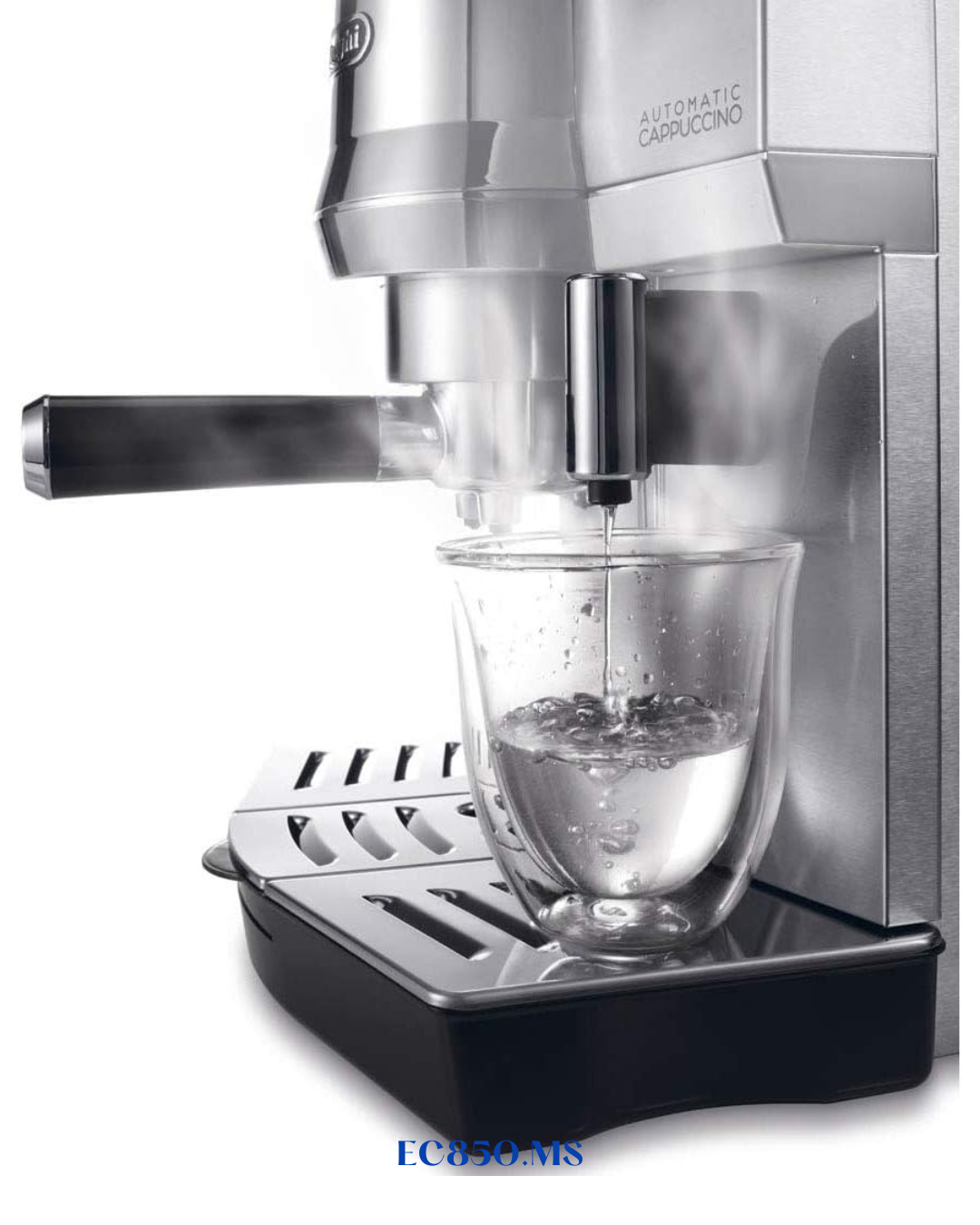 DELONGHI ESPRESSO MACHINE – SILVER