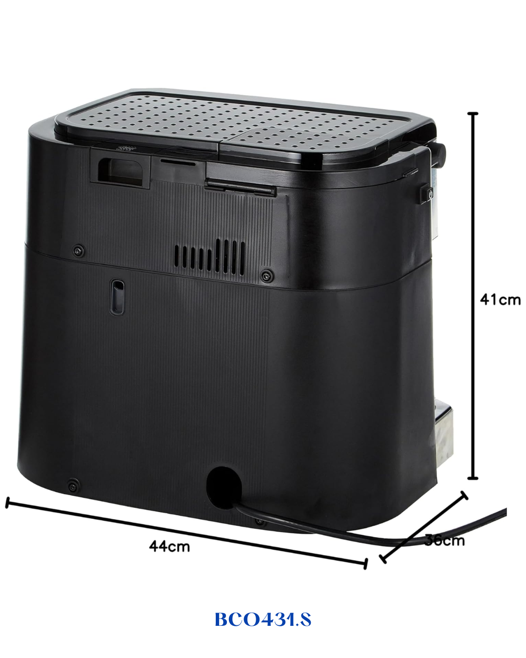 DELONGHI COMBI COFFEE MACHINE – SILVER & BLACK