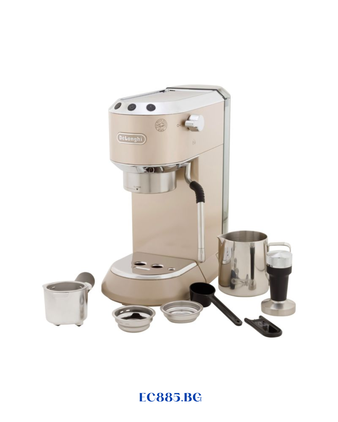DELONGHI DEDICA ARTE ESPRESSO MACHINE – BEIGE GOLD