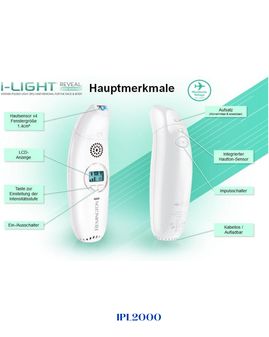 REMINGTON I-LIGHT REVEAL
