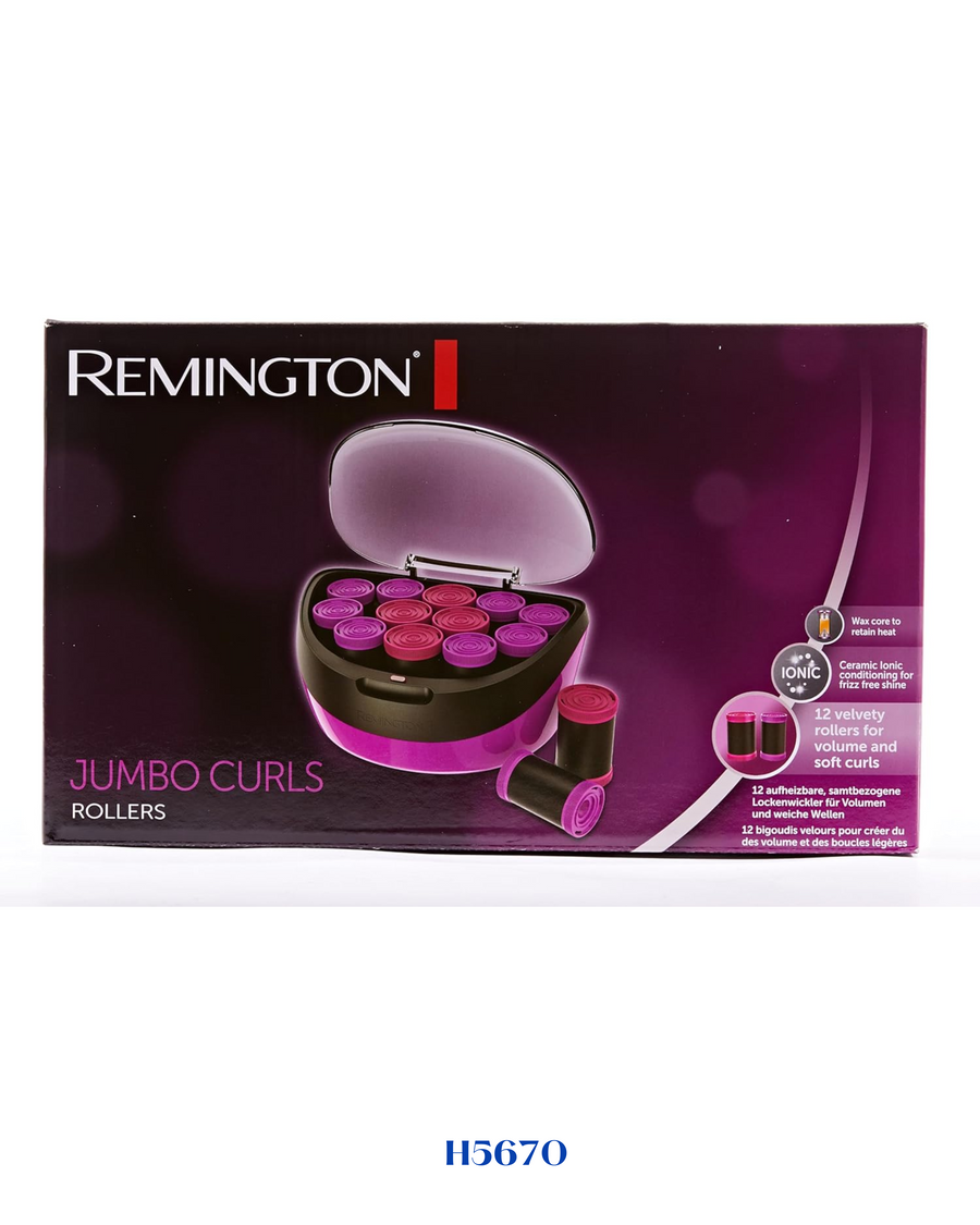 REMINGTON JUMBO CURLS HEATED ROLLERS