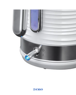 RUSSELL HOBBS INSPIRE WHITE KETTLE