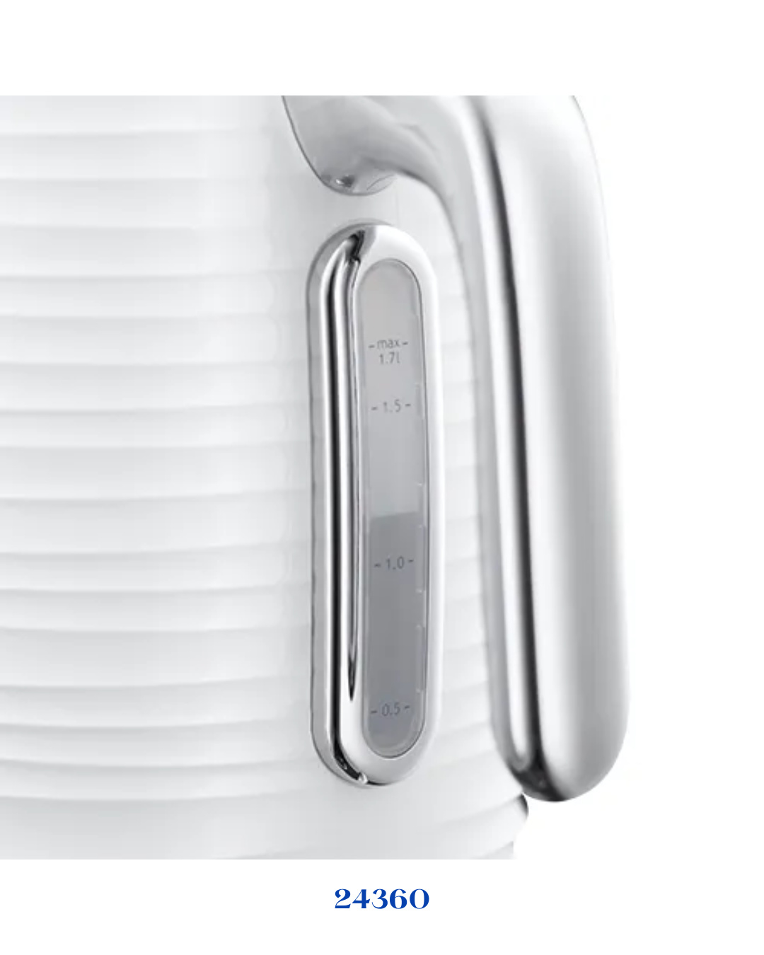 RUSSELL HOBBS INSPIRE WHITE KETTLE